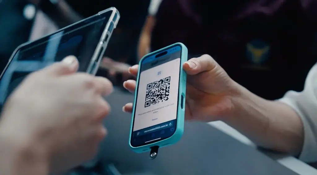 Geely Salão do Automóvel — QR check-in